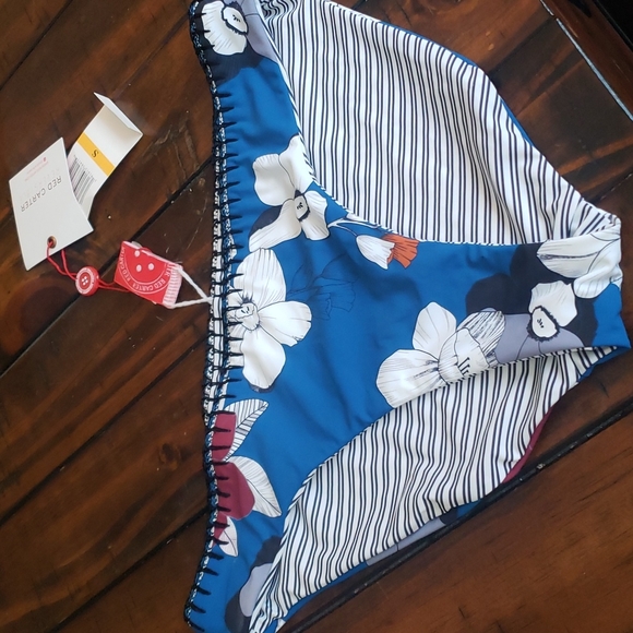 Red Carter vision reversible bikini - Picture 5 of 9